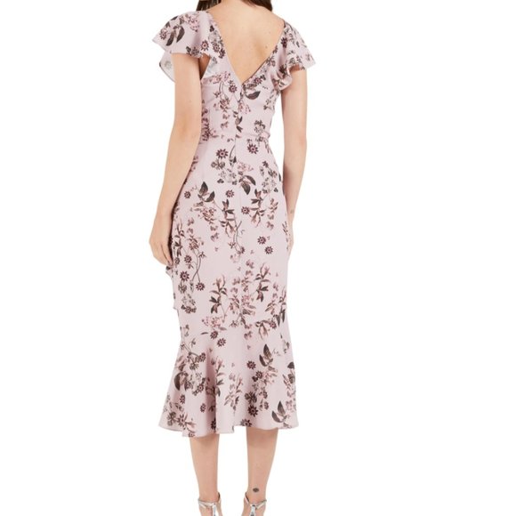 *NEW* Cooper St "Isla" Floral Ruffle Pink Dress – Size 6 - Picture 10 of 11